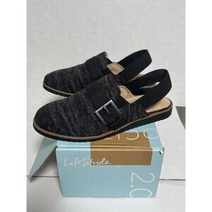 LifeStride Zaida Shoe Charcoal Womens Size 5M